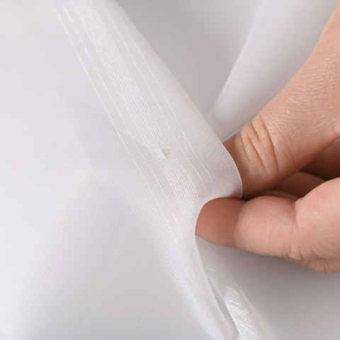 ELIGIA Firanka z ołowianką, wys. 300cm, kolor biały 030312/OLO/001/000300/1