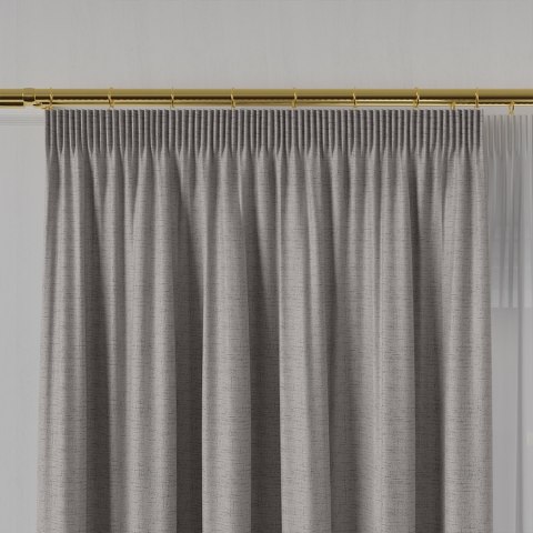 FRIDA Tkanina na zasłony dwustronna, wys. 310cm, kolor 005 szary 029120/TDP/005/000310/1