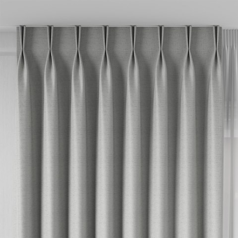 FRIDA Tkanina na zasłony dwustronna, wys. 310cm, kolor 018 jasny szary 029120/TDP/018/000310/1