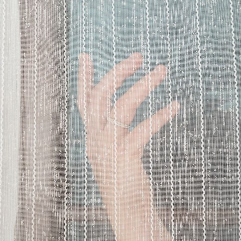 Firanka fantazyjna z ołowianką, wys. 295cm, kolor 004 196032/OLO/004/000295/1