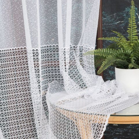 Firanka, wys. 250cm, kolor biały 137633/000/001/000250/1