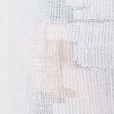 Firanka z ołowianką, wys. 300cm, kolor biały 340007/OLO/001/000300/1