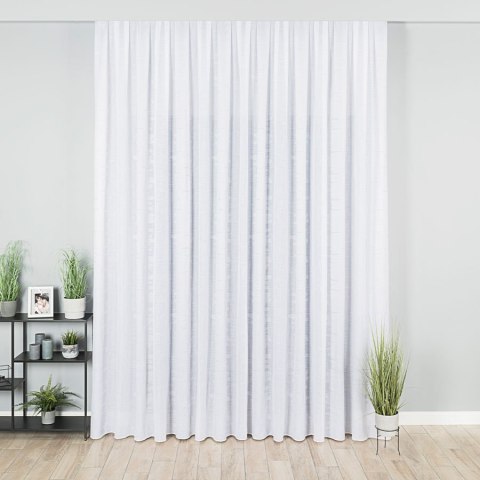 Firanka z ołowianką, wys. 300cm, kolor 002 340007/OLO/002/000300/1