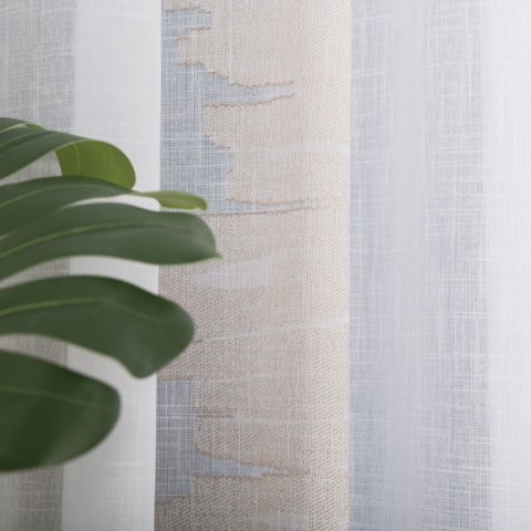 Firanka z ołowianką, wys. 300cm, kolor 003 340007/OLO/003/000300/1