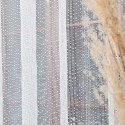 Firanka żakardowa ze wzorem pasowym, wys. 330cm, kolor biały 044184/000/001/000330/1