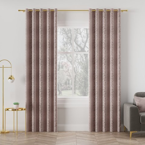 ODYS Tkanina na zasłony, wys. 305cm, kolor 217 pudrowy różowy 062110/TDP/217/000305/1