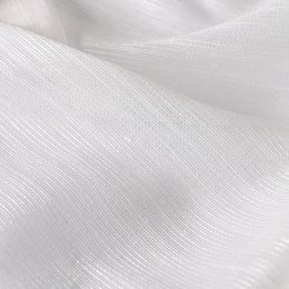 SELINA Firanka z ołowianką, wys. 300cm, kolor biały ze srebrnym 030627/OLO/001/000300/1