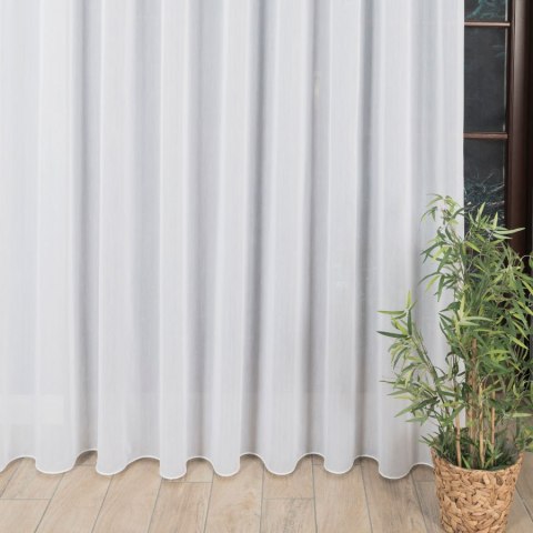 Firanka fantazyjna z ołowianką, wys. 300cm, kolor biały BATIS0/OLO/001/000300/1