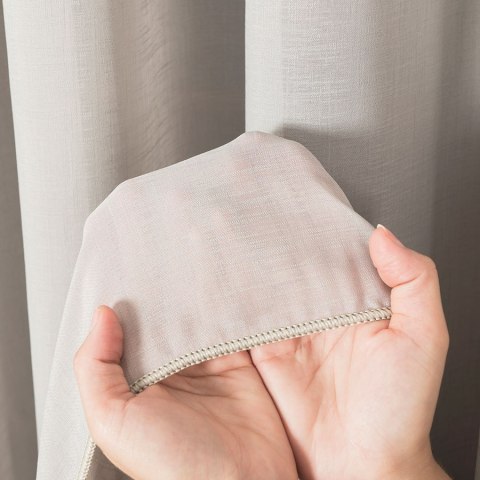 Firanka fantazyjna z ołowianką, wys. 330cm, kolor 002 szary 000211/OLO/002/000330/1