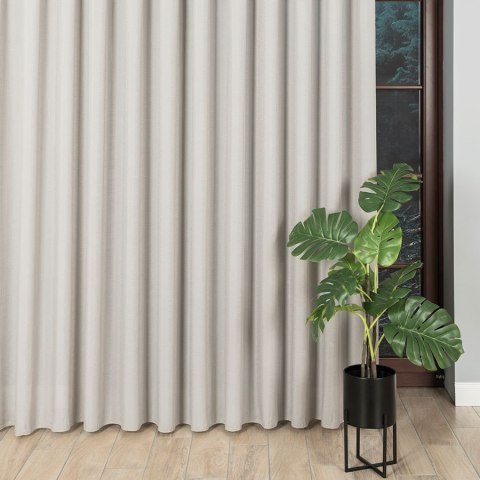 Firanka fantazyjna z ołowianką, wys. 330cm, kolor 002 szary 000211/OLO/002/000330/1