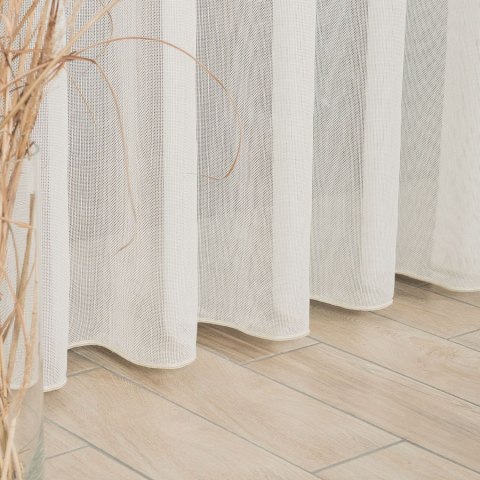 Firanka z ołowianką, wys. 320cm, kolor 004 kremowy 419060/OLO/004/000320/1