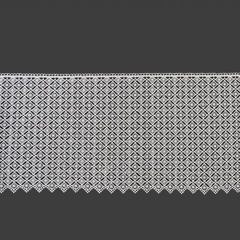 Koronra gipiurowa biała, gwiazdki, wys. 30cm,  074037