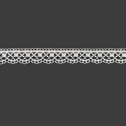 Koronra gipiurowa biała, wys. 3cm,  074043