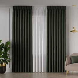 MANUEL Tkanina dekoracyjna, wys. 300cm, kolor 800 ciemny zielony TD0016/TDP/800/000300/1