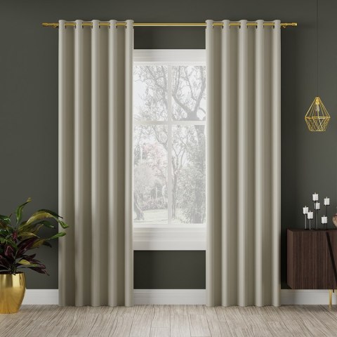 DONA Tkanina na zasłony typu dimout/blackout, wys. 280cm, kolor 002 chłodny kremowy TD0015/TDP/002/000280/1