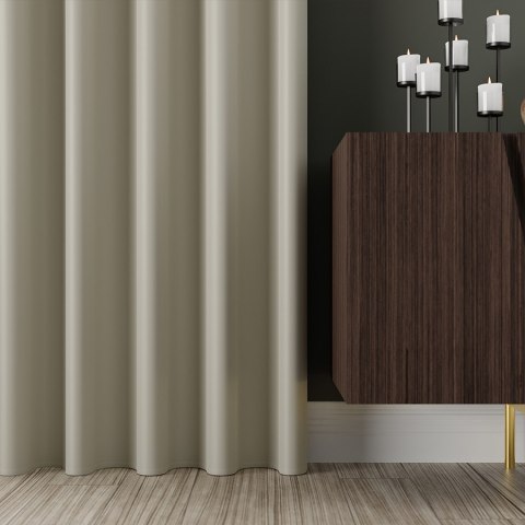 DONA Tkanina na zasłony typu dimout/blackout, wys. 280cm, kolor 002 chłodny kremowy TD0015/TDP/002/000280/1