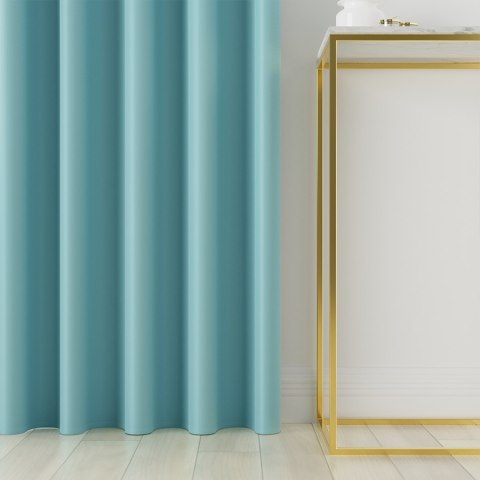 DONA Tkanina na zasłony typu dimout/blackout, wys. 280cm, kolor 312 błękitny niebieski TD0015/TDP/312/000280/1