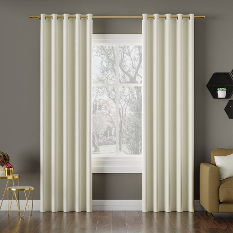 DONA Tkanina na zasłony typu dimout/blackout, wys. 280cm, kolor 326 ecru TD0015/TDP/326/000280/1