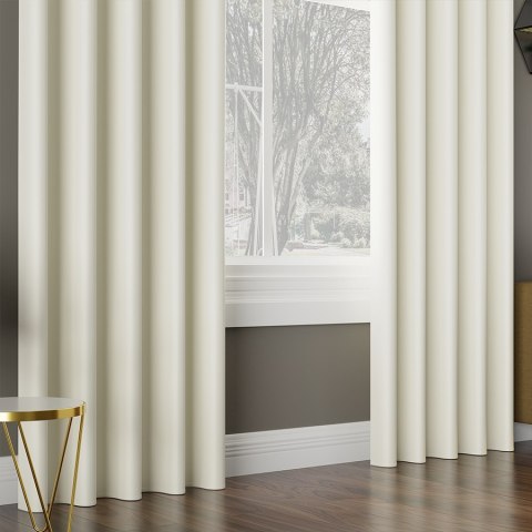 DONA Tkanina na zasłony typu dimout/blackout, wys. 280cm, kolor 326 ecru TD0015/TDP/326/000280/1