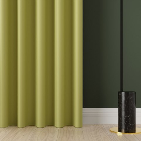 DONA Tkanina na zasłony typu dimout/blackout, wys. 280cm, kolor 814 zielony limonkowy TD0015/TDP/814/000280/1