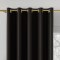 DONA Tkanina dekoracyjna typu blackout, wys. 280cm, kolor 840 chłodny brązowy TD0015/TDP/840/000280/1