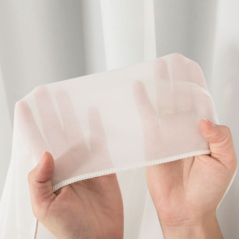 Firanka fantazyjna z ołowianką, wys. 320cm, kolor 004 kremowy 000620/OLO/004/000320/1