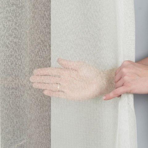 Firanka fantazyjna, markizeta z ołowianką, wys. 330cm, kolor 012 ecru 000435/OLO/012/000330/1