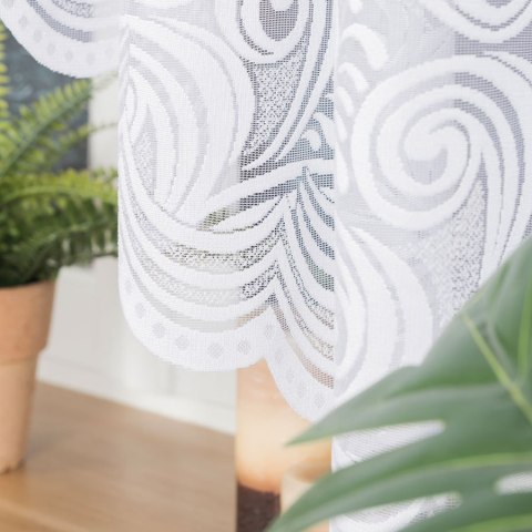 KINGA Firanka żakardowa gotowa, 160x400cm, kolor biały 023391/FBL/001/400160/1