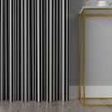 ASLAN Tkanina dekoracyjna wodoodporna, szer. 180cm, kolor 011 czarno-biały 015338/TZM/011/180000/1