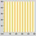 ASLAN Tkanina dekoracyjna wodoodporna, szer. 180cm, kolor 031 żółto-biały 015338/TZM/031/180000/1