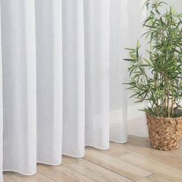 Firanka fantazyjna trudnopalna z ołowianką, wys. 300cm, kolor biały BATIS0/FRE/001/000300/1