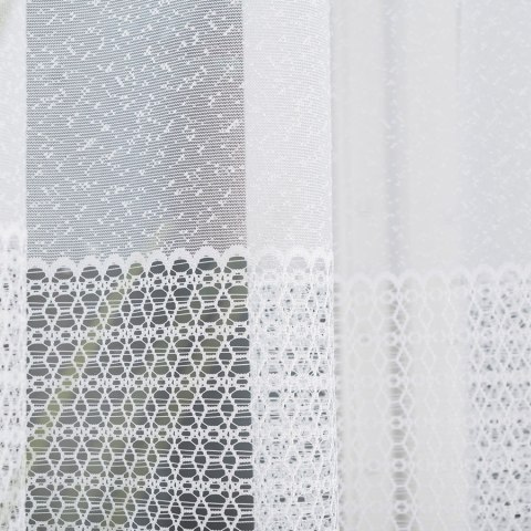 Firanka, wys. 160cm, kolor biały 137633/000/001/000160/1