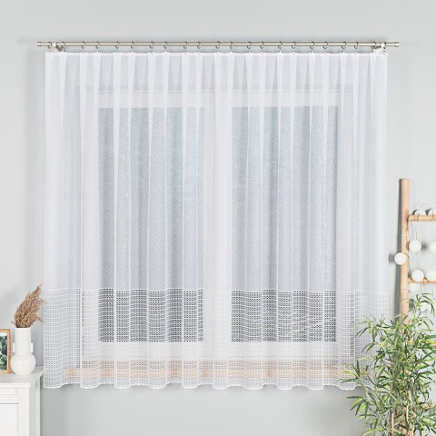 Firanka, wys. 170cm, kolor biały 137633/000/001/000170/1