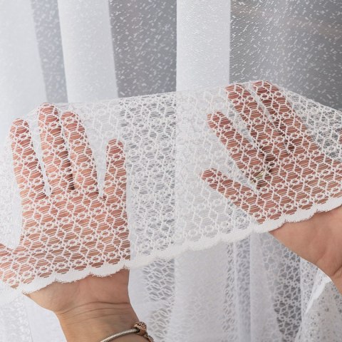 Firanka, wys. 170cm, kolor biały 137633/000/001/000170/1