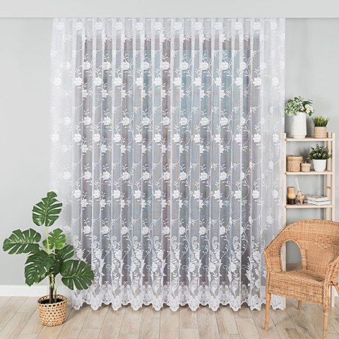 Firanka, wys. 250cm, kolor biały 005189/000/001/000250/1