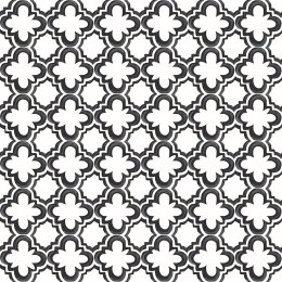 LIBERIA Tkanina dekoracyjna wodoodporna, szer. 180cm, kolor 001 czarno-biały 042512/TZM/001/180000/1