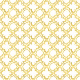 LIBERIA Tkanina dekoracyjna wodoodporna, szer. 180cm, kolor 008 żółto-biały 042512/TZM/008/180000/1