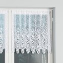 Zazdrostka żakardowa panelowa, wys. 70cm, kolor biały 605100/000/001/000070/1