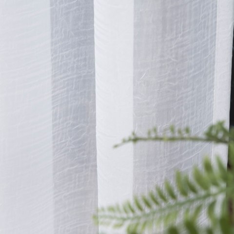 Woal kreszowany, wys. 290cm, kolor biały 002301/333/001/000290/1