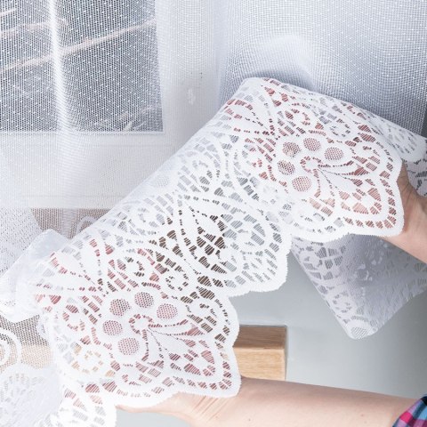 CELINA Firanka żakardowa gotowa, 160x300cm, kolor biały 018495/FBL/001/300160/1