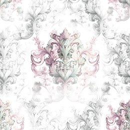 KAIRO Tkanina dekoracyjna VELVET, szer.150cm, kolor szaro-różowy D00186/VEL/001/150000/1