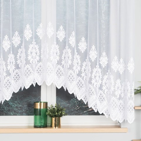 LUDMIŁA Firanka żakardowa gotowa, 160x300cm, kolor biały 017810/FBL/001/300160/1