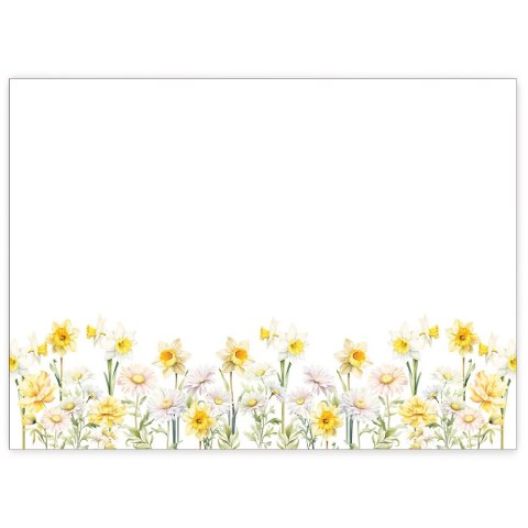 WIOSENNA POLANA Zazdrostka woalowa, WOAL, 60x100cm, kolor żółty P00208/ZAZ/001/100060/1