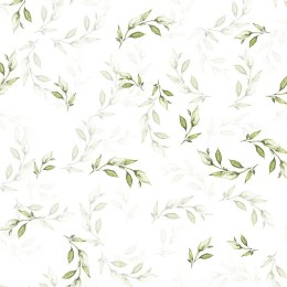 WIOSENNE LISTKI Tkanina dekoracyjna OXFORD WODOODPORNY, szer. 145cm, kolor 002 zielony D00210/OXW/002/145000/1