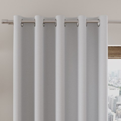 WIOSENNY PIKNIK MELANŻ Tkanina dekoracyjna OXFORD WODOODPORNY, szer. 145cm, kolor 003 niebieski D00219/OXW/003/145000/1