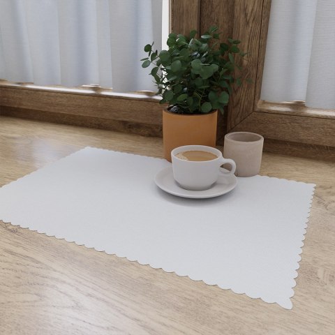 WIOSENNY PIKNIK MELANŻ Tkanina dekoracyjna OXFORD WODOODPORNY, szer. 145cm, kolor 003 niebieski D00219/OXW/003/145000/1