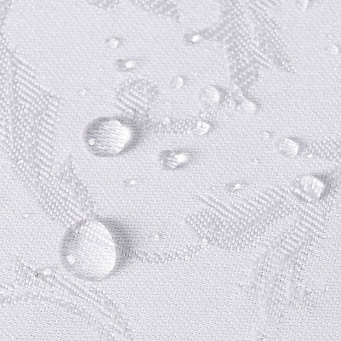 ALAN Tkanina obrusowa wodoodporna, szer. 164cm, kolor 010 biały TORENA/204/001/164000/1