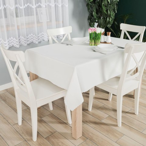 ALISA Obrus wodoodporny, 140x220cm, kolor kremowy 004769/000/C12/140220/1