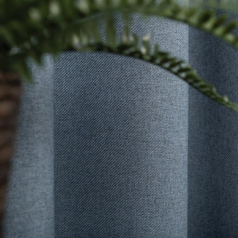 CYRUS Tkanina na zasłony, wys. 300cm, kolor 014 niebieski 042350/TDP/014/000300/1