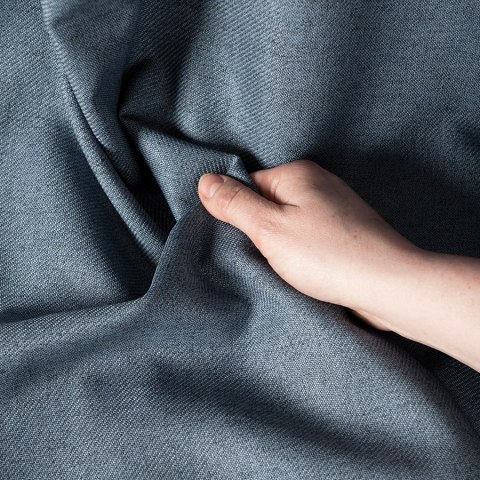 CYRUS Tkanina na zasłony, wys. 300cm, kolor 014 niebieski 042350/TDP/014/000300/1